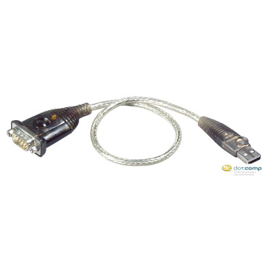 ATEN átalakító RS232 (Male) - USB Type-A (Male) 0.2m /UC232A/
