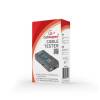 Szer. Kábel teszter RJ-45,RJ-11,USB,AA/AB Gembird NCT-2