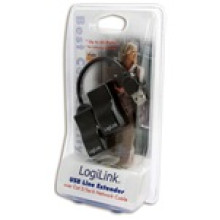 LogiLink USB A M/F extender 60m UTP fekete