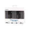 LogiLink USB A M/F extender 60m UTP fekete