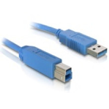 Delock USB 3.0 A - USB 3.0 B M/M adatkábel 5m