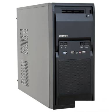 Chieftec LG-01B-OP táp nélküli fekete mATX ház Chieftec LG-01B-OP táp nélküli fekete mATX ház