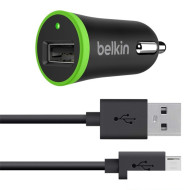 Belkin F8M668bt04-BLK microUSB 2A mobiltelefon autós töltő