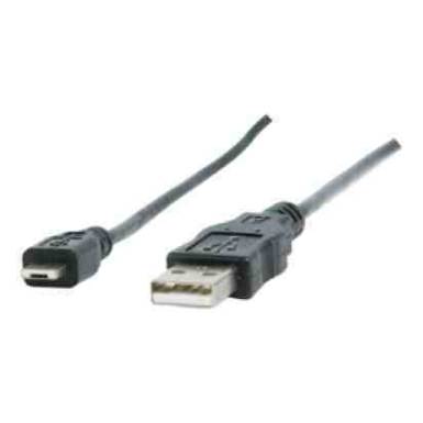 USB Micro kábel A/Micro A USB2.0 1.8m telefonokhoz CABLE-166-1.8, König USB Micro kábel A/Micro A USB2.0 1.8m telefonokhoz CABLE-166-1.8, König
