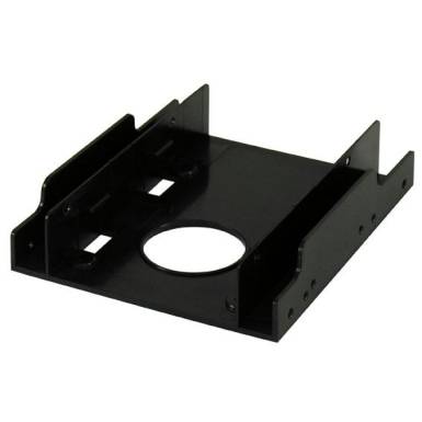 HDD beépítő keret 2,5-ről 3,5-ra 2 eszközhöz LC-Power LC-ADA-35-225 HDD beépítő keret 2,5-ről 3,5-ra 2 eszközhöz LC-Power LC-ADA-35-225