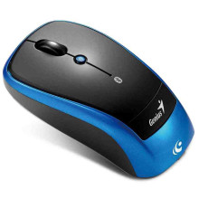 GENIUS Traveler 9005BT wireless Black/Blue Optikai.Cordless.USB.Black/Blue.1200DPI