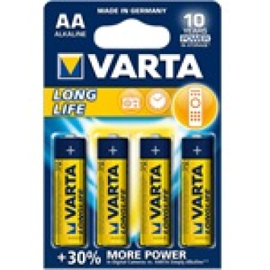 Varta Longlife 1.5V AA alkáli elem 4db