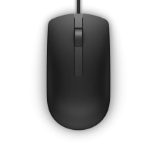 DELL Vezetékes egér, MS116 Optical Mouse - Black