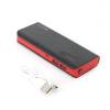 Platinet PMPB80BR Power Bank hordozhat&oacute; t&ouml;ltő 8000mAh + zsebl&aacute;mpa fekete-piros