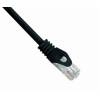 Kab UTP Patch árnyékolt 1m CAT6 FTP Black PP6-1M/BK