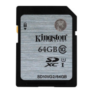 Kingston 64GB Video Secure Digital Class 10 UHS-I SDXC memóriakártya