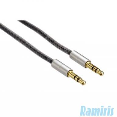 Hama 80869 3,5 mm jack-jack "Aluline" 2 m &ouml;sszek&ouml;tők&aacute;bel