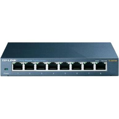 Link TL-SG108 8port 10/100/1000Mbps LAN nem menedzselhető asztali Switch