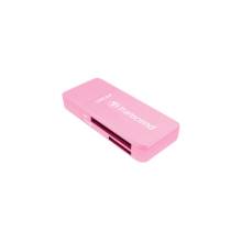 Transcend USB3.0 mem&oacute;riak&aacute;rtya olvas&oacute;, pink