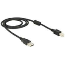 Delock USB A - USB B M/M adatkábel 1m fekete