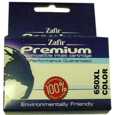 ZAFÍR PREMIUM HP 650XL (CZ102AE) Color 100% ÚJ UGY. TINTAPATRON