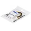 Power cable P4 4pin-F/P8 4+4 pin-M 15cm AK-CA-10