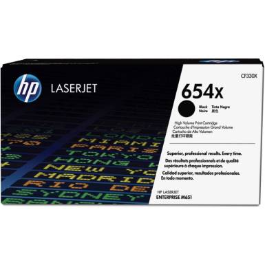 TONER CARTRIDGE 654X BLACK TONER CARTRIDGE 654X BLACK