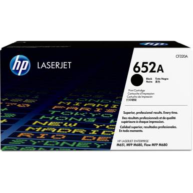 TONER CARTRIDGE 652A BLACK TONER CARTRIDGE 652A BLACK