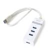 OMEGA USB 3.0 Hub 4 portos feh&eacute;r OUH34W