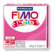 FIMO Gyurma, 42 g, égethető, FIMO "Kids", rózsaszín