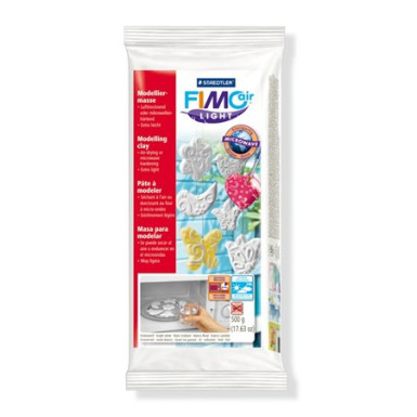 FIMO Gyurma, 500 g, levegőre száradó, FIMO "Air Light", fehér