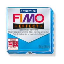 FIMO Gyurma, 56 g, égethető, FIMO "Effect", áttetsző kék