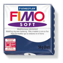 FIMO Gyurma, 56 g, égethető, FIMO "Soft", Windsor kék