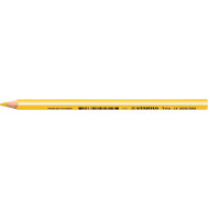 STABILO Színes ceruza, háromszögletű, vastag, STABILO "Trio", sárga