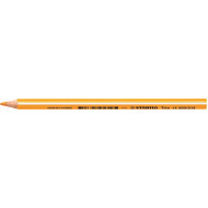 STABILO Színes ceruza, háromszögletű, vastag, STABILO "Trio", világos narancssárga