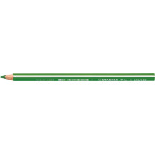STABILO Színes ceruza, háromszögletű, vastag, STABILO "Trio", világos zöld
