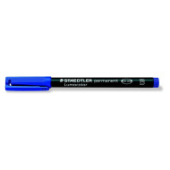 STAEDTLER Alkoholos marker, OHP, 1-2,5 mm, STAEDTLER "Lumocolor 314 B", kék