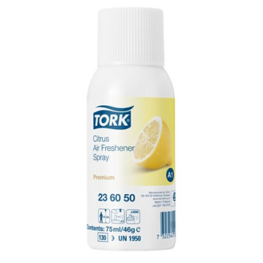 TORK Illatosító spray, 75 ml, A1 rendszer, TORK "citrus"
