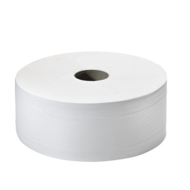 TORK Toalettpapír, T1 rendszer, 2 rétegű, 26 cm átmérő, TORK "Universal", fehér
