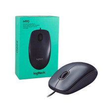 LOGITECH M90 Mouse Black Optikai.USB.Black.1000DPI