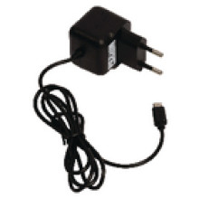 Valueline Micro USB hálózati töltő: Micro USB dugasz – beltéri hálózati csatlakozó, 1,00 m, fekete 2.1A