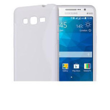 Utángyártott Samsung G360 Galaxy Core Prime szilikon tok S-line, fehér