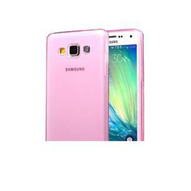 Utángyártott Samsung Galaxy A300 A3 Ultra Slim 0.3 mm szilikon hátlap tok, rózsaszín