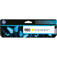 HP D8J09A Yellow No.980 tintapatron eredeti, 6,6K/ 200gr