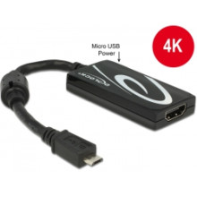 DELOCK Átalakító MHL 3.0 to HDMI 4K RCP Premium