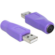 Delock 65461 PS/2 anya - USB-A apa adapter