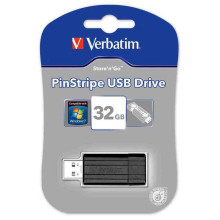 32Gb USB Verbatim PinStripe 49064