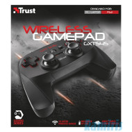 Trust Gamepad Vezeték Nélküli - GXT545 (c.sz:20491, Playstation design, fekete, PC és PS3 kompatibil