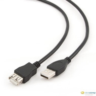 Gembird Cablexpert USB 2.0 A-A hosszabbító kábel 4,5m /CCP-USB2-AMAF-15C/