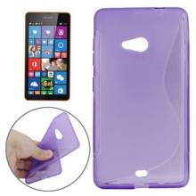 Utángyártott Microsoft Lumia 640 XL szilikon tok S-line, piros Utángyártott Microsoft Lumia 640 XL szilikon tok S-line, piros