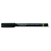 STAEDTLER Alkoholos marker, 0,4 mm, S, STAEDTLER "Lumocolor Special", fekete