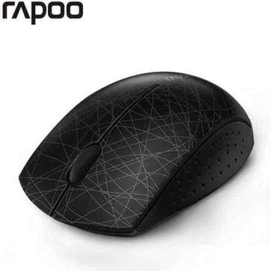 RAPOO 3300P Super Mini Black Laser.Cordless.USB.Black.Bluetooth.5GHz