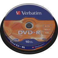 DVD-R Verbatim 4,7Gb 16x 10db/henger