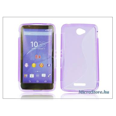 gigapack Telefonv&eacute;dő gumi / szilikon (S-line) LILA GP-54092 ut&aacute;ngy&aacute;rtott