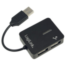 LogiLink UA0139 4 Portos USB HUB fekete